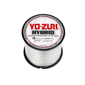 Yo-Zuri Hybrid Fluorocarbon Fishing Line 12lb 600yd Clear