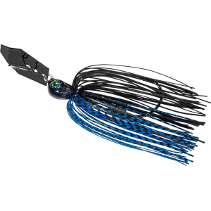 Z-Man Chatterbait Elite EVO Bladed Jig Black/Blue 3/8 oz