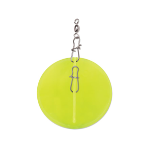Luhr-Jensen 3/0 Dipsy Diver Chartreuse/White Bottom