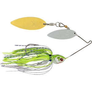 BOOYAH Covert Finesse Double Willow Spinnerbait 1/2oz JC Special Gold/Nickel