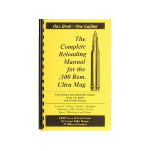 Loadbooks USA 300 Remington Ultra Magnum Reloading Manual