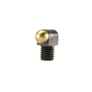 Bradley Standard Front Shotgun Bead 0.125" Diameter 3-56 Thread 5/64" Shank Gold