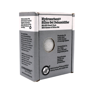 Hydrosorbent Silica Desiccant Dehumidifier 200 Gram Box