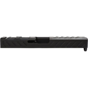 Grey Ghost Precision V6 Slide for Glock 19 Gen 3 RMR, DeltaPoint Pro Optic Cut Black