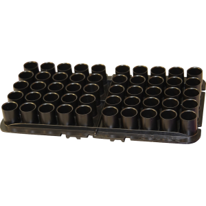 MTM Shotshell Tray 16 Gauge 50-Round Plastic Black