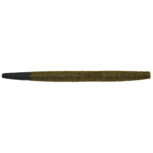 Berkley PowerBait MaxScent The General Worm 5 Green Pumpkin/Black