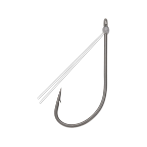 VMC Redline Series Weedless Wacky Neko Hook #1 Gray 4PK
