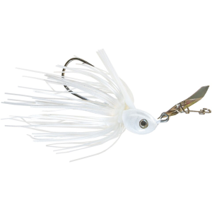 Z-Man Project Z Chatterbait Weedless Bladed Jig Pearl Ghost 3/8 oz