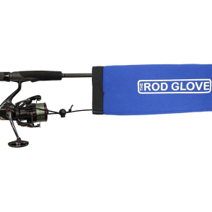 The Rod Glove Tournament Series Neoprene Spinning Rod Sleeve Standard 6'6"-7'6" Royal Blue - The Rod Glove