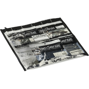 6th Sense BaitZip Pro Tackle Bag 12" x 10" Jet Black - 6Th Sense