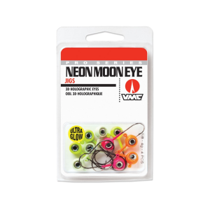 VMC Neon Moon Eye Jig Glow Kit 1/8 Assorted