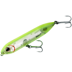 Heddon Super Spook Jr Topwater Chartreuse Silver Insert
