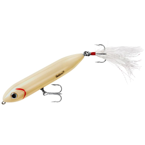 Heddon Feather Super Spook Jr Topwater Bone