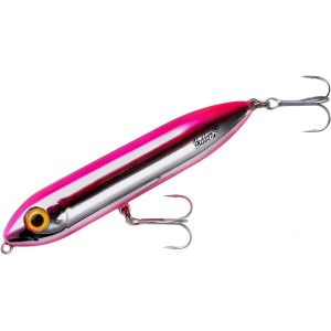 Heddon Super Spook Jr Topwater Chrome Pink
