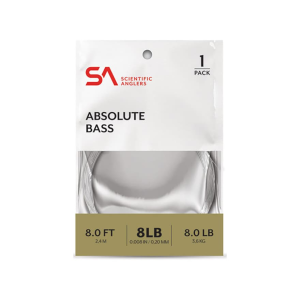 Scientific Anglers Absolute Bass Leader 12Lb 8' - Scientific Anglers