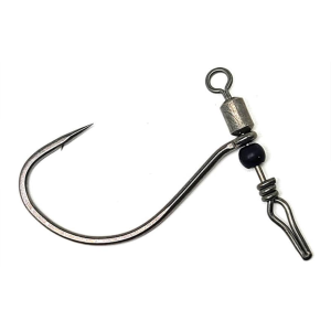 Gamakatsu G-Finesse T.G.W Swivel Shot/Drop Shot Hook #2/0 Black 3PK