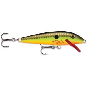 Rapala Original Floating 11 Minnow Bleeding Hot Olive
