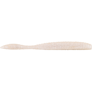 Berkley PowerBait MaxScent Flat Worm 3.6 White Pearl