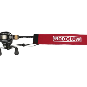 The Rod Glove Tournament Series Neoprene Casting Rod Sleeve Standard 6'6"-7'6" Red - The Rod Glove