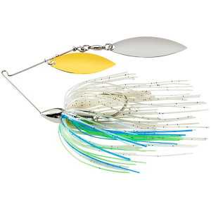 War Eagle Screamin Eagle Nickel Frame Double Willow Spinnerbait 1/2oz Blue Herring