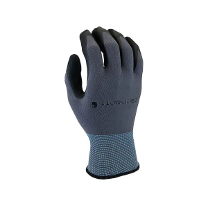 Carhartt Men's Nitrile Work Gloves Gunmetal Medium