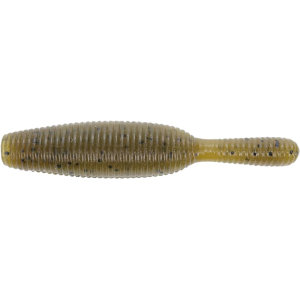 Yamamoto 3.5" Yamatanuki Worm Green Pumpkin Black Flake