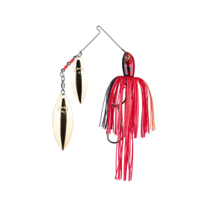 Strike King Premier Plus Double Willow Spinnerbait 1/2oz Red Crawfish Gold