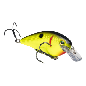 Strike King KVD Square Bill 1.5 Crankbait Black Back Chartreuse
