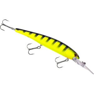 Bandit Suspending Minnow Crankbait Chartreuse/Black Stripe - Bandit