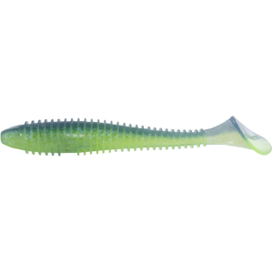 Keitech Fat Swing Impact 4.8 Swimbait Electric Blue & Chart