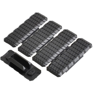 Strike Industries M-LOK Rail Cover V2 Polymer Black 5PK