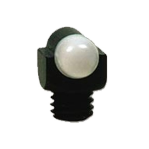 Marble's Expert Front Shotgun Bead 0.094" Diameter 6-48 Oversize Thread 3/32" Shank Ivory