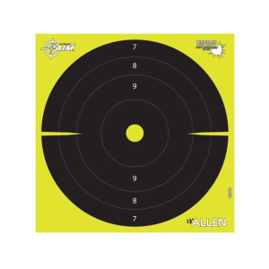Allen EZ-Aim Non-Adhesive Splash Bullseye 8" Target 25PK
