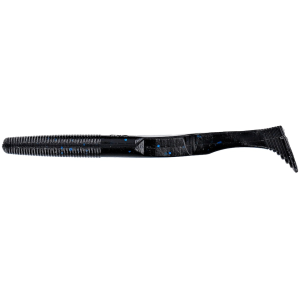 Yamamoto 5'' Swimsenko Swimbait Black W/Lg Blue Flk