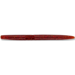 Yamamoto 5" Senko Soft Stickbait Rootbeer/Red&Gold Flk