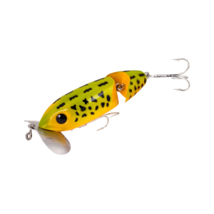 Arbogast Jitterbug 670 Jointed Topwater Frog Yellow Belly