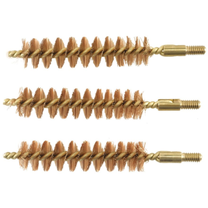 Tipton Best Bronze Rifle Bore Brush 44 Caliber 8-32 Threads 3PK