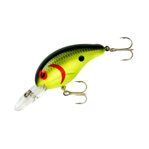 Bandit 200 Series Crankbait Chartreuse Black Back Scales