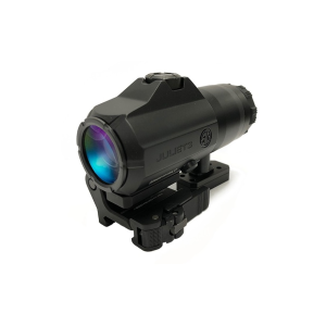 Sig Sauer JULIET3 3x 24mm Magnifier Powercam Quick-Release Mount with Spacers Black