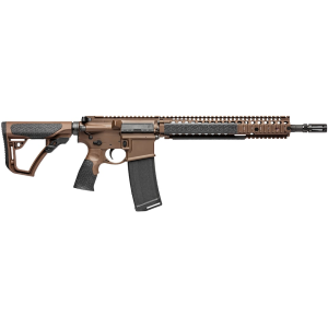 Daniel Defense M4A1 Semi Automatic Rifle 5.56x45mm NATO 14.5" Black Threaded Barrel Mil-Spec+ Frame Mil-Spec+ Collapsible Stock