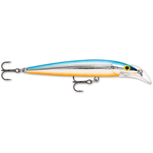 Rapala Scatter Rap Deep Husky Jerk 10 Jerkbait Silver Blue