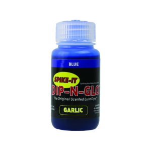 Spike-It Dip-N-Glo Garlic Scented Lure Dye Blue 2oz