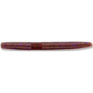 Yamamoto 4" Senko Soft Stickbait Cinnamon/Blk&Purp Flk