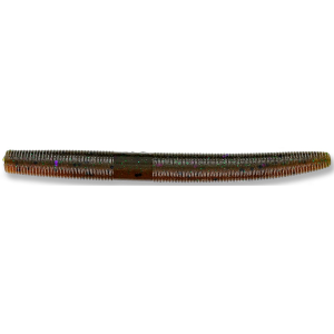 Yamamoto 4" Senko Soft Stickbait Dk Grn Pmpkn/Amber Lam