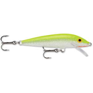 Rapala Original Floating 05 Minnow Silver Fluorescent Chartreuse
