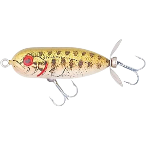 Heddon Tiny Torpedo Topwater G Finish Gold Bass