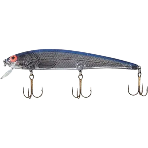 Bomber Long A Jerkbait 4.5" Silver Flash Blue Back