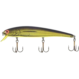 Bomber Long A Jerkbait 4.5" Gold Chrome Black Back