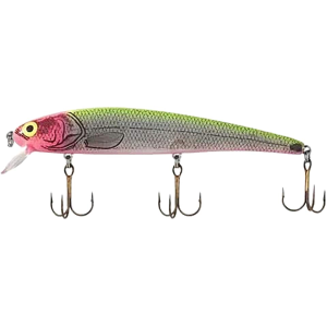 Bomber Long A Jerkbait 4.5" Silver Flash Pink Chartreuse