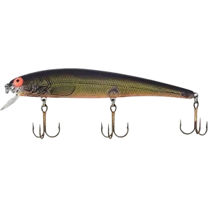 Bomber Long A Jerkbait 4.5" Chartreuse Flash Black Orange